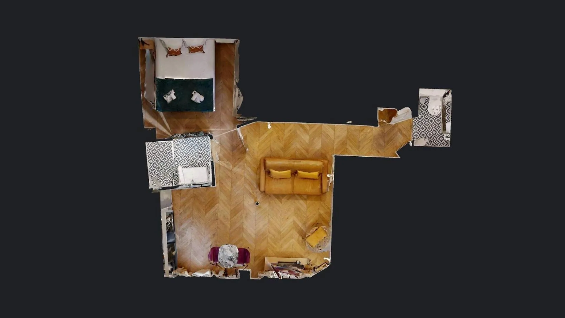 Bluestay 114 : Superbe Appartement A Bastille 파리 0*,